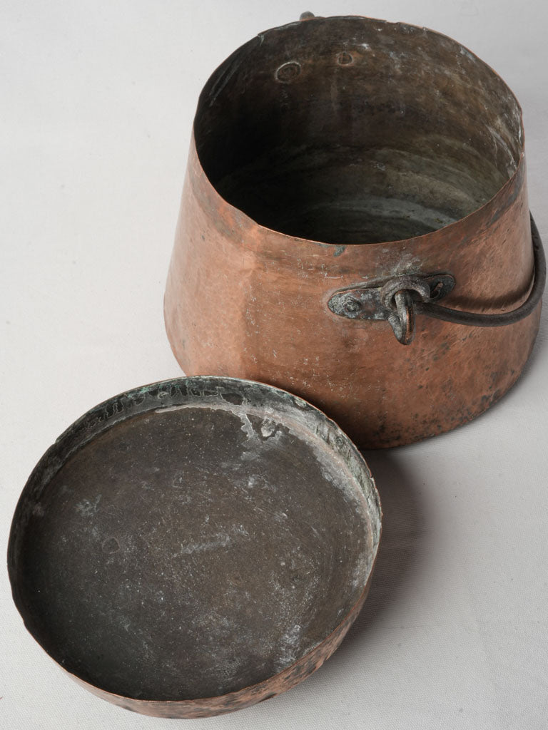 Artisan crafted copper kitchenware