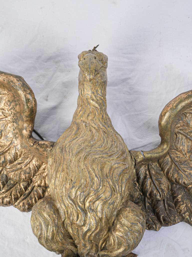 Majestic divine-inspired eagle sculpture