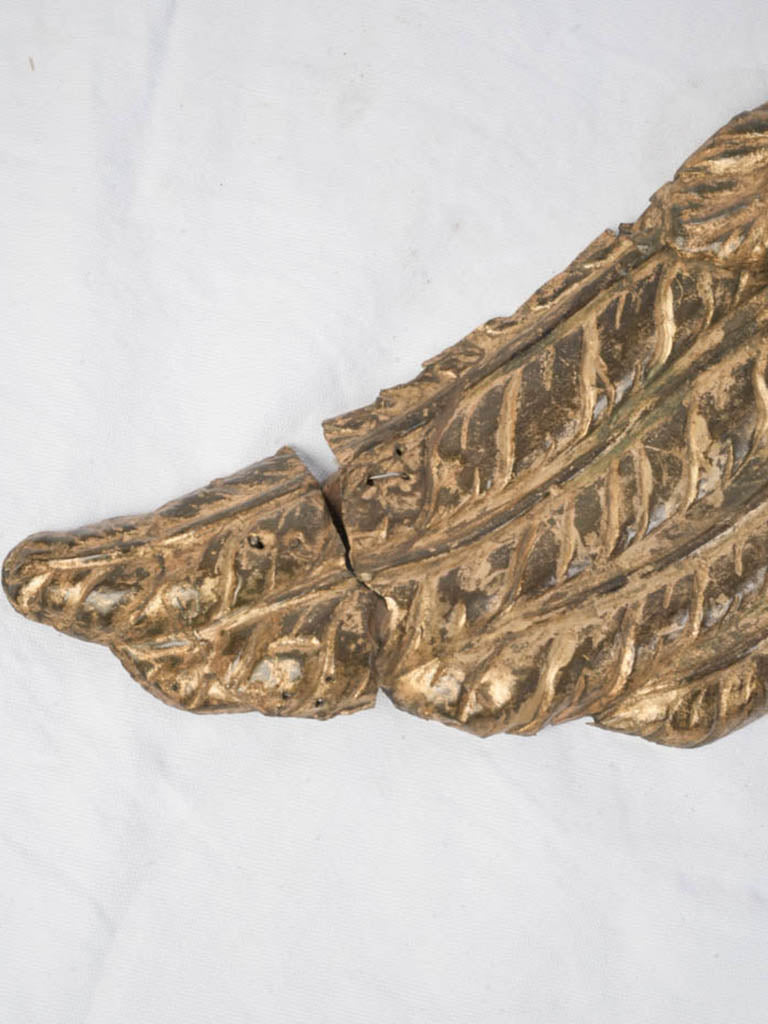 Stunning gilded ecclesiastical eagle decor