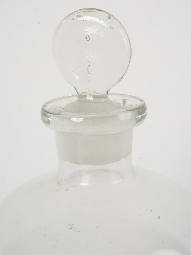 Pristine 1930s glass decor