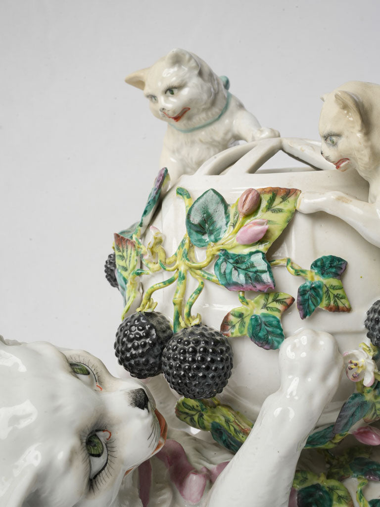 Naturalistic blackberry vine vase