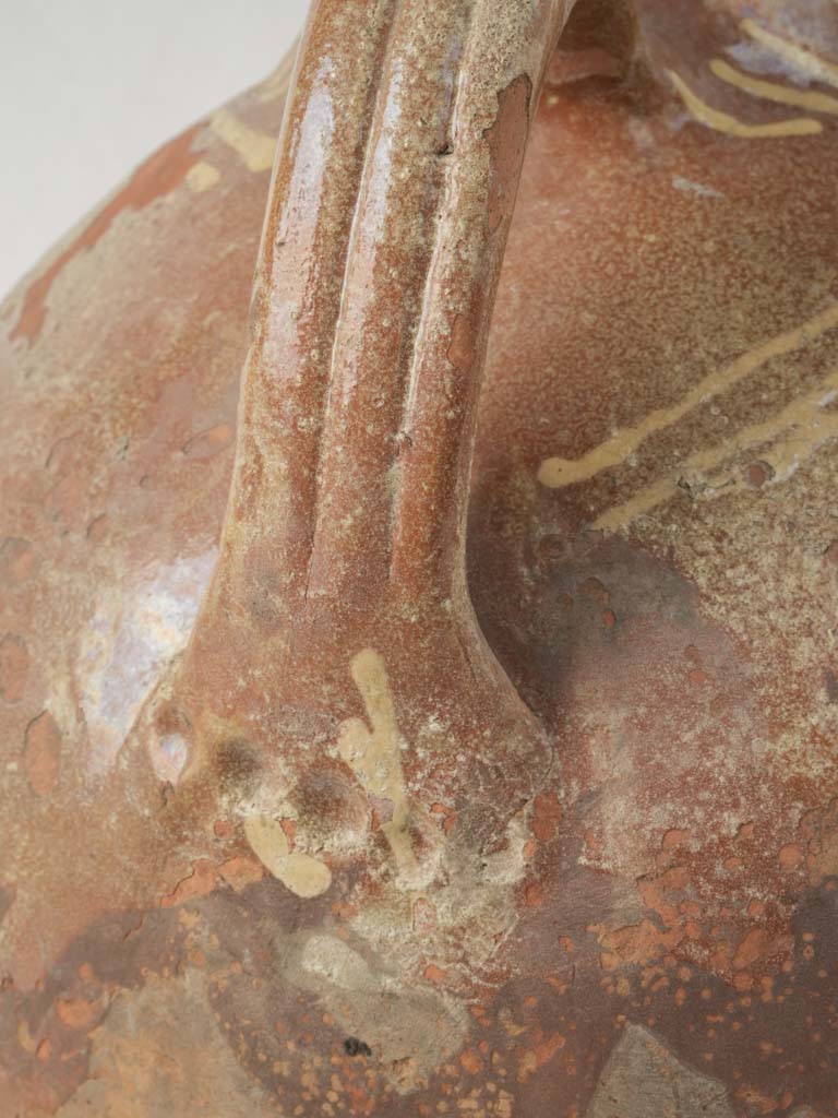 Charming antique terracotta ewer