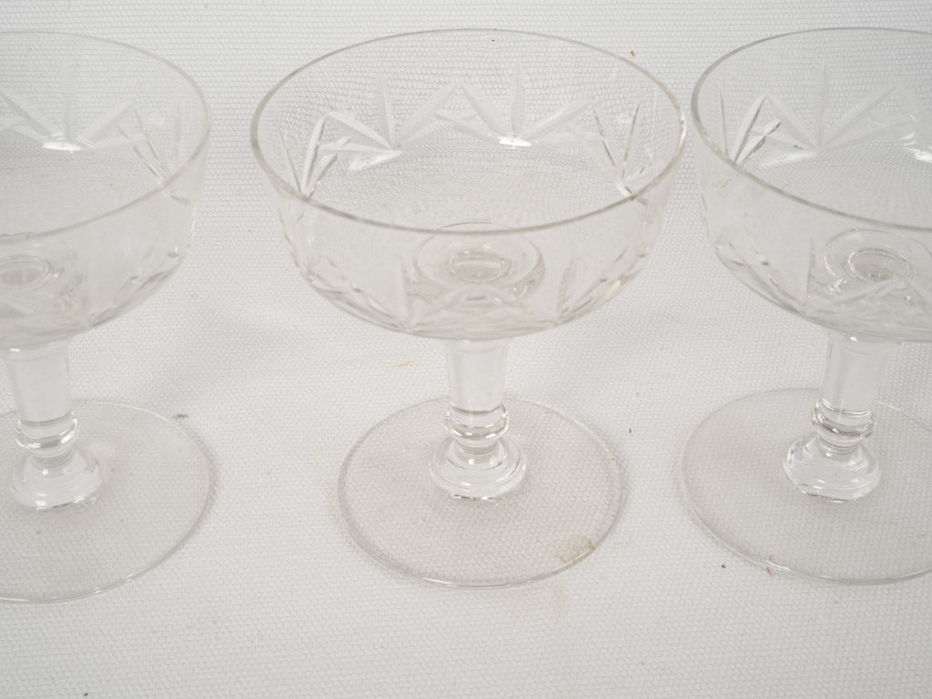 Sophisticated collection-worthy glassware