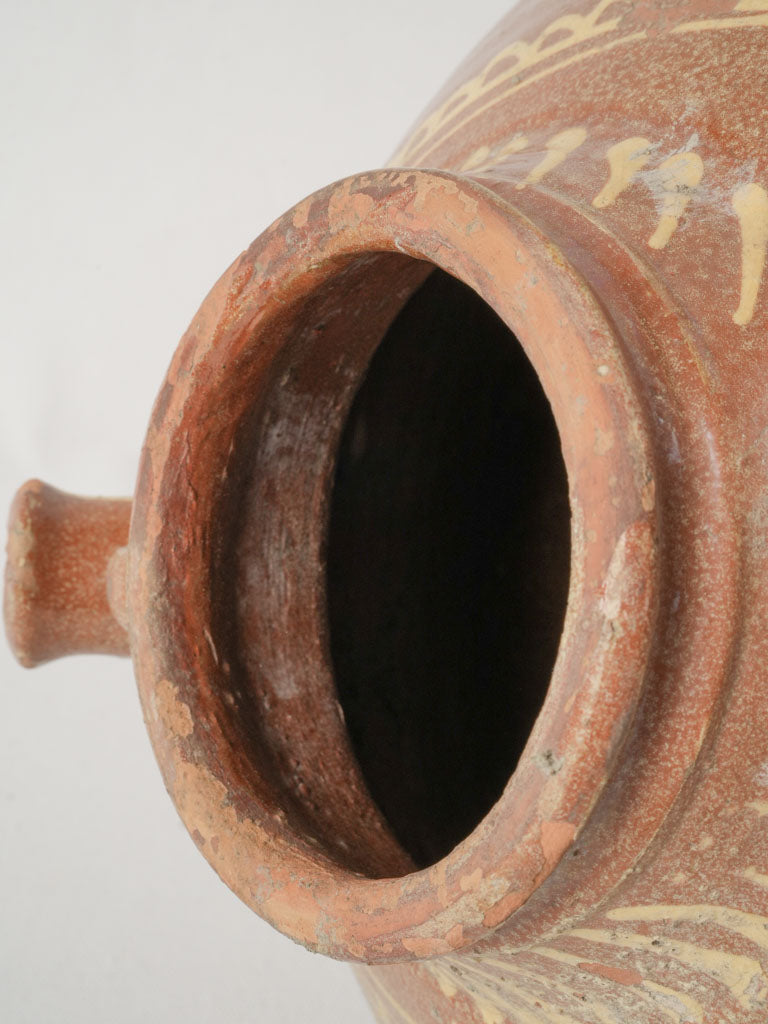 Classic French terracotta cruche