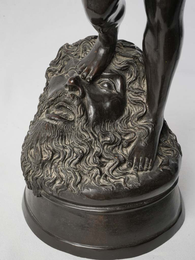 Finely cast bronze sculpture