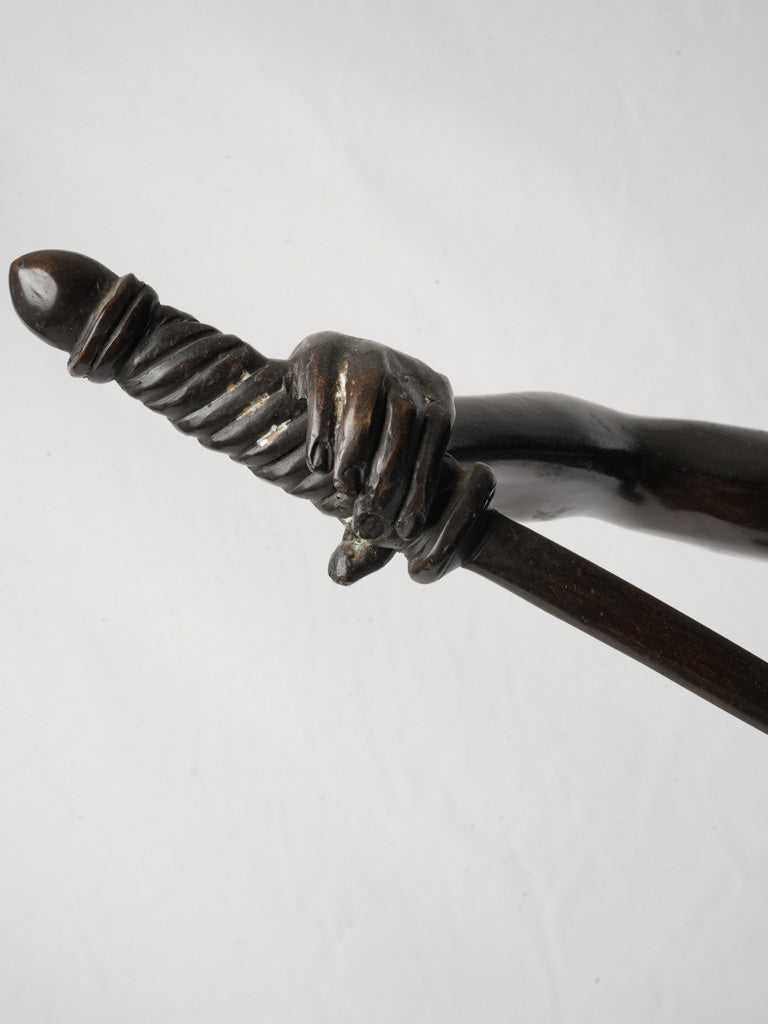 Historical provenance bronze statue