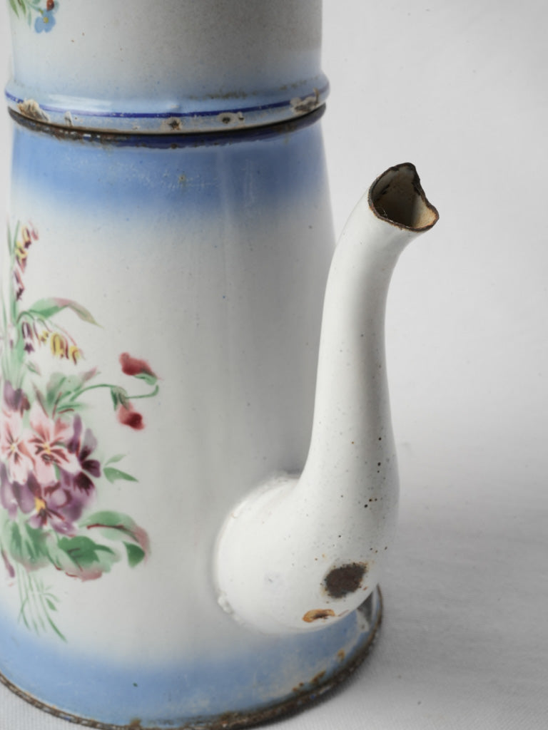 Authentic vintage coffee pour-over