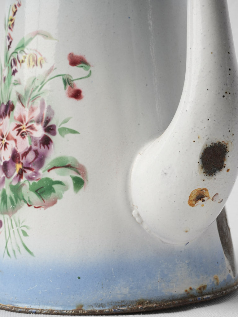 Charming antique enamel kitchenware