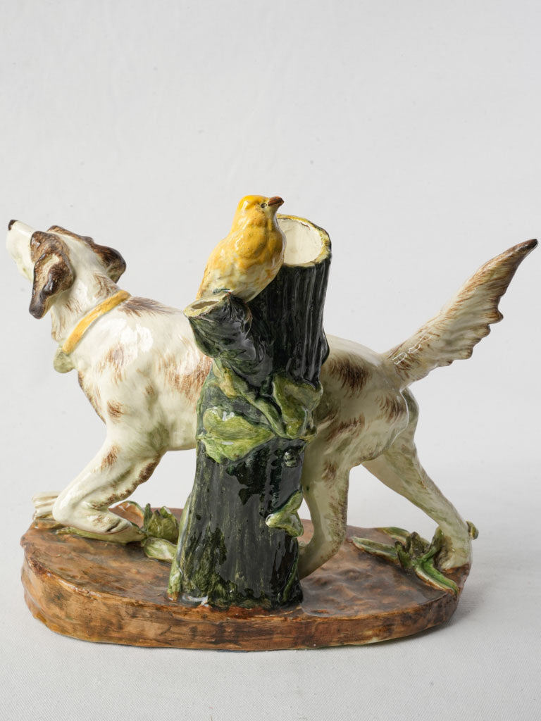 Finely detailed whimsical sculpture