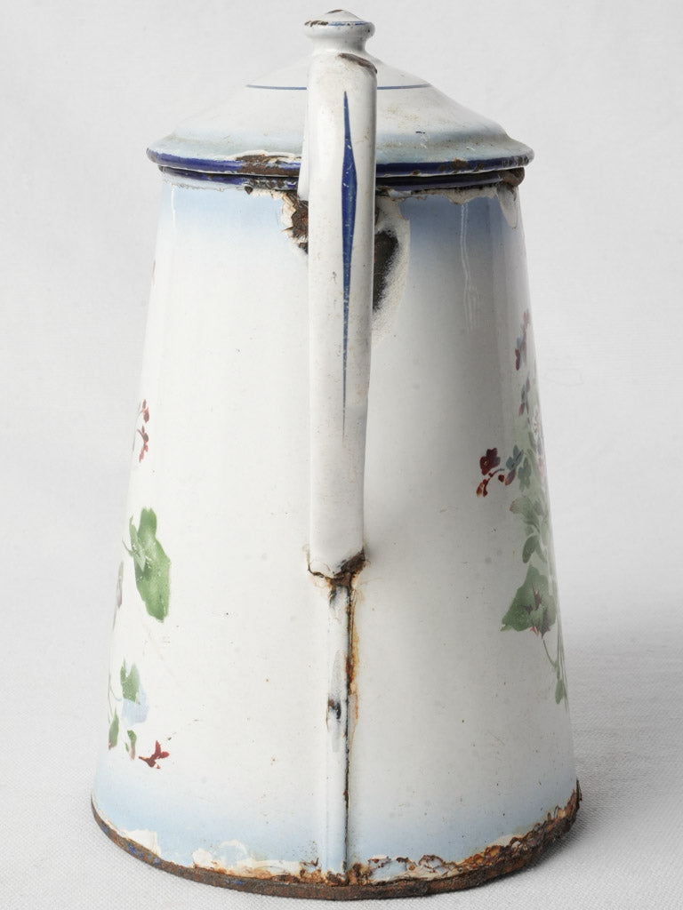 Authentic French farmhouse coffee pot