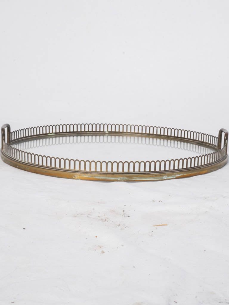Softly timeworn patina cart