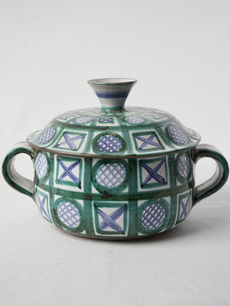 Mid-century Vallauris ceramic cookware