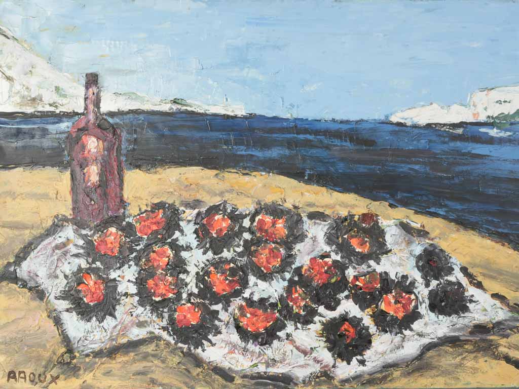 Unique impasto technique artwork