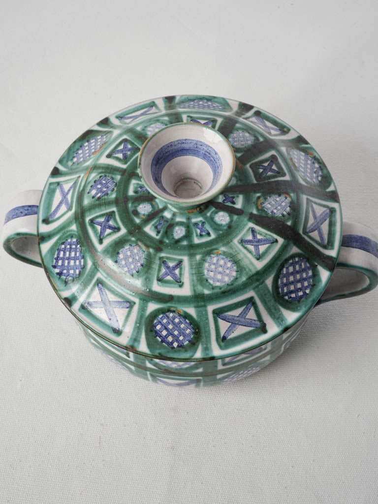 Sculptural French pottery item