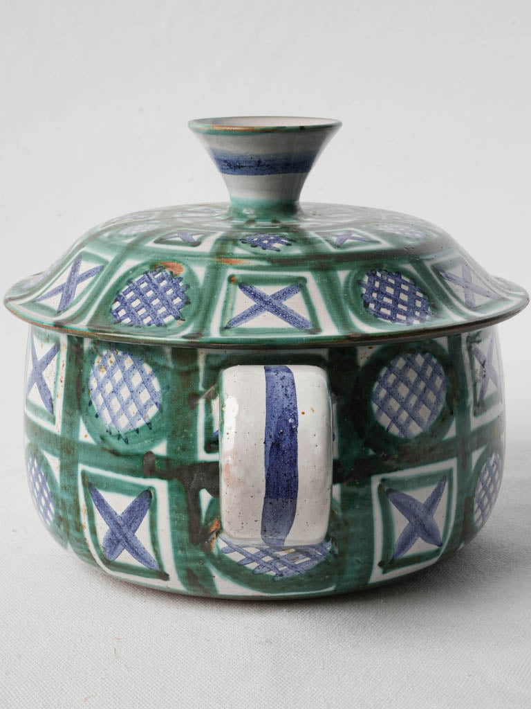 Colorful Mediterranean ceramic piece