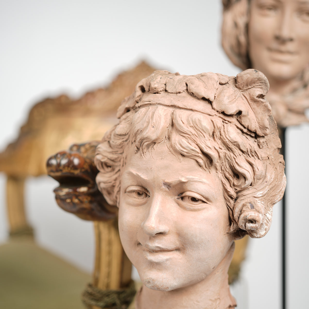 Unmarked terracotta artistry, conversation pieces