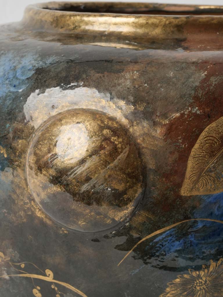 Luxurious Auteuil Glazed Cache Pot