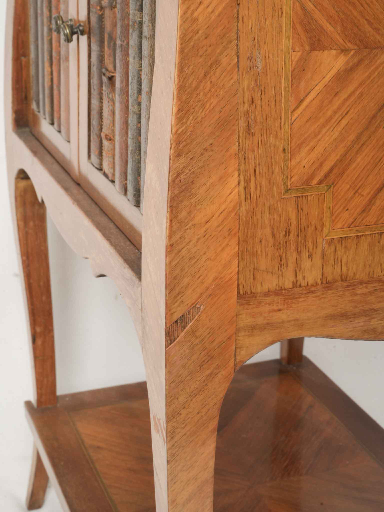 Sophisticated patina finish cabinet