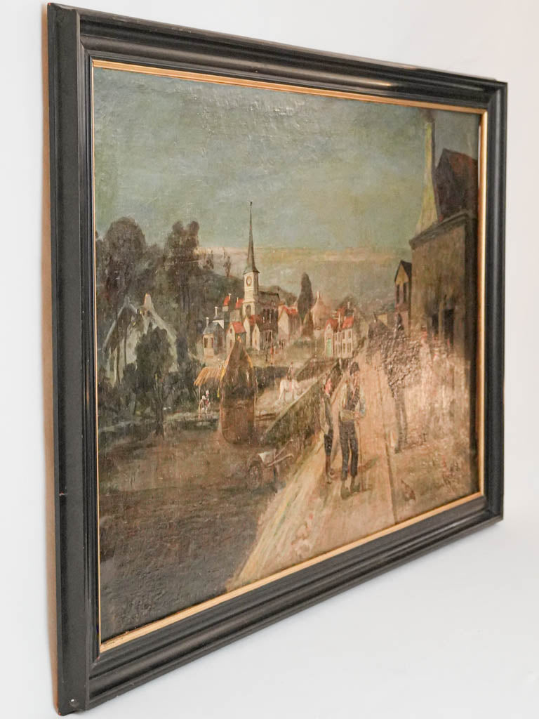 Nostalgic decorative piece, rural tranquility