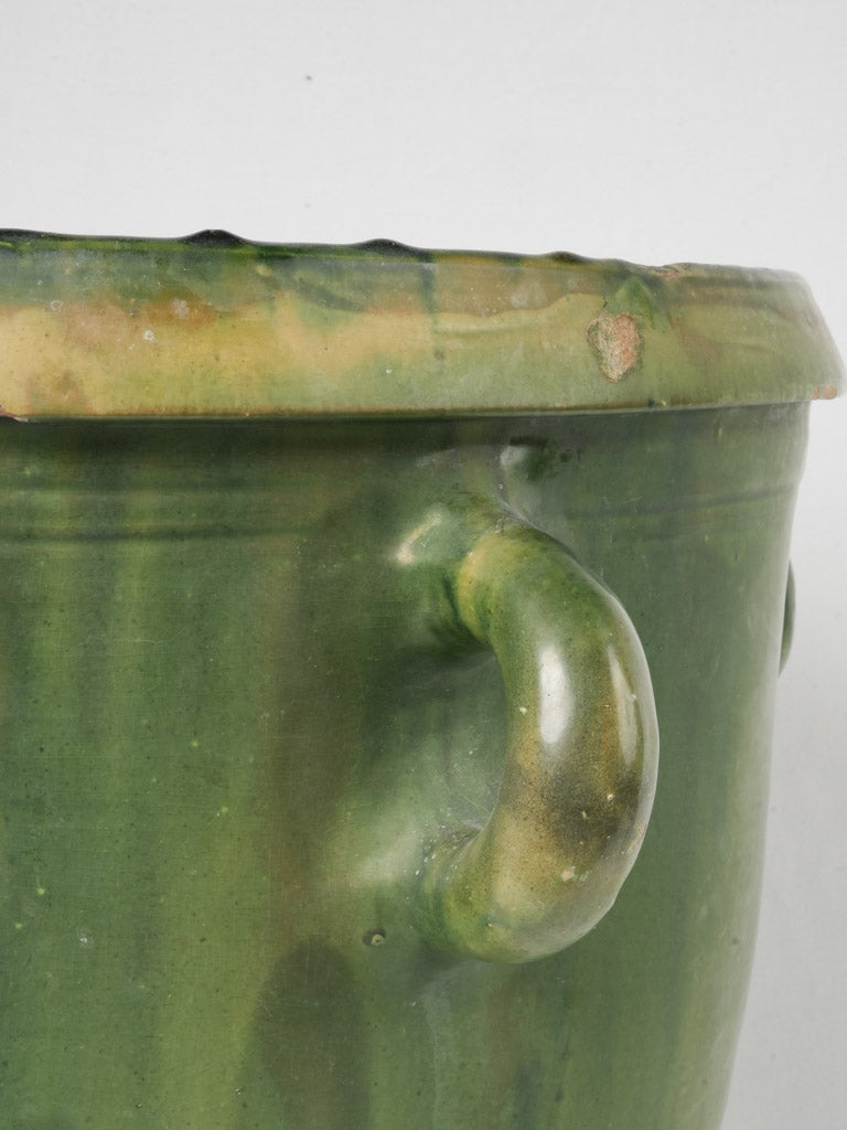 Authentic vintage orangery citrus tree planter