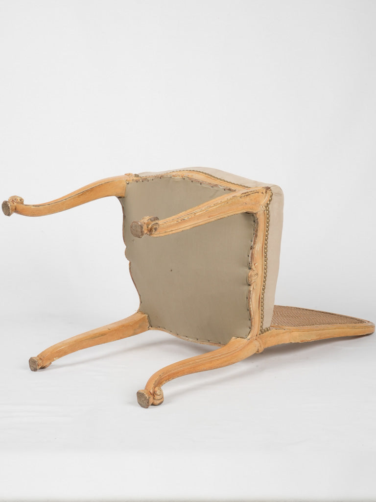 Aesthetic beechwood suede seating ensemble
