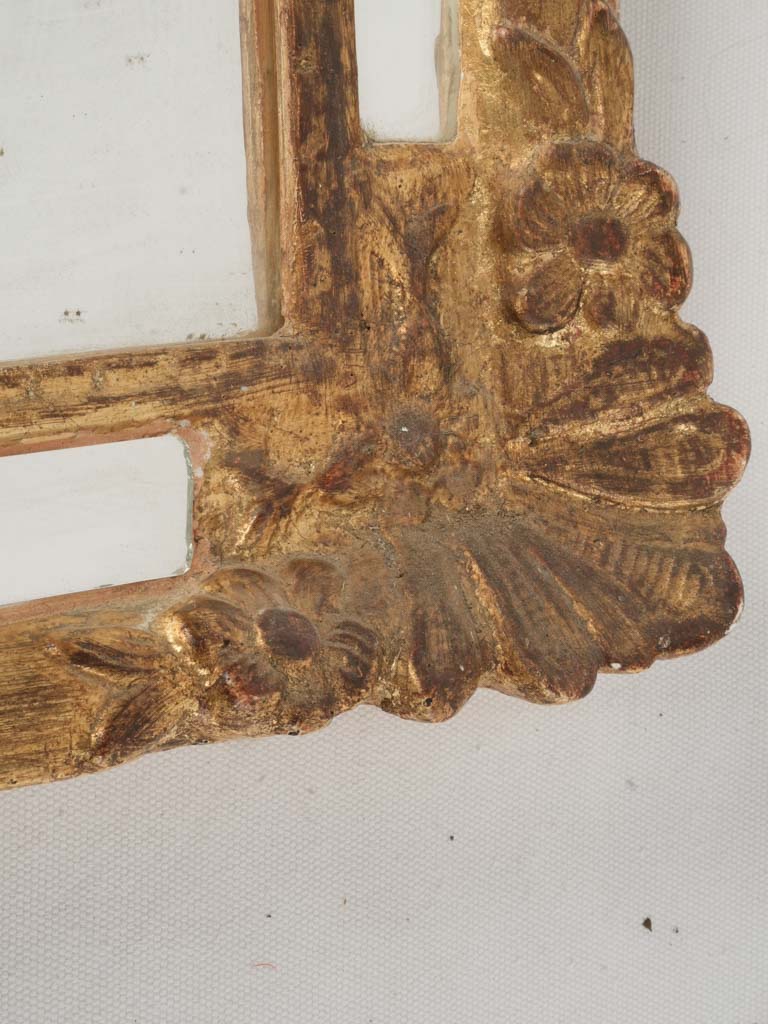 Distinguished multi-section glass mirror