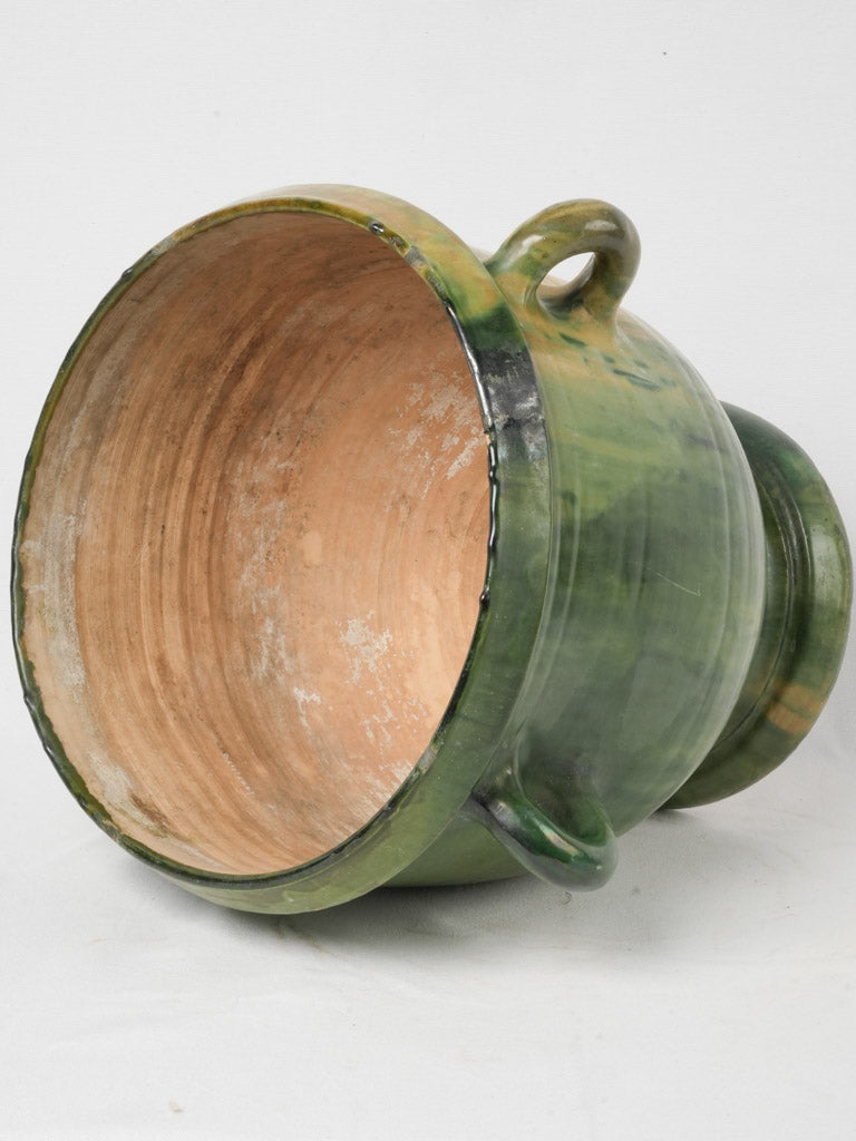 Traditional French large terracotta planter