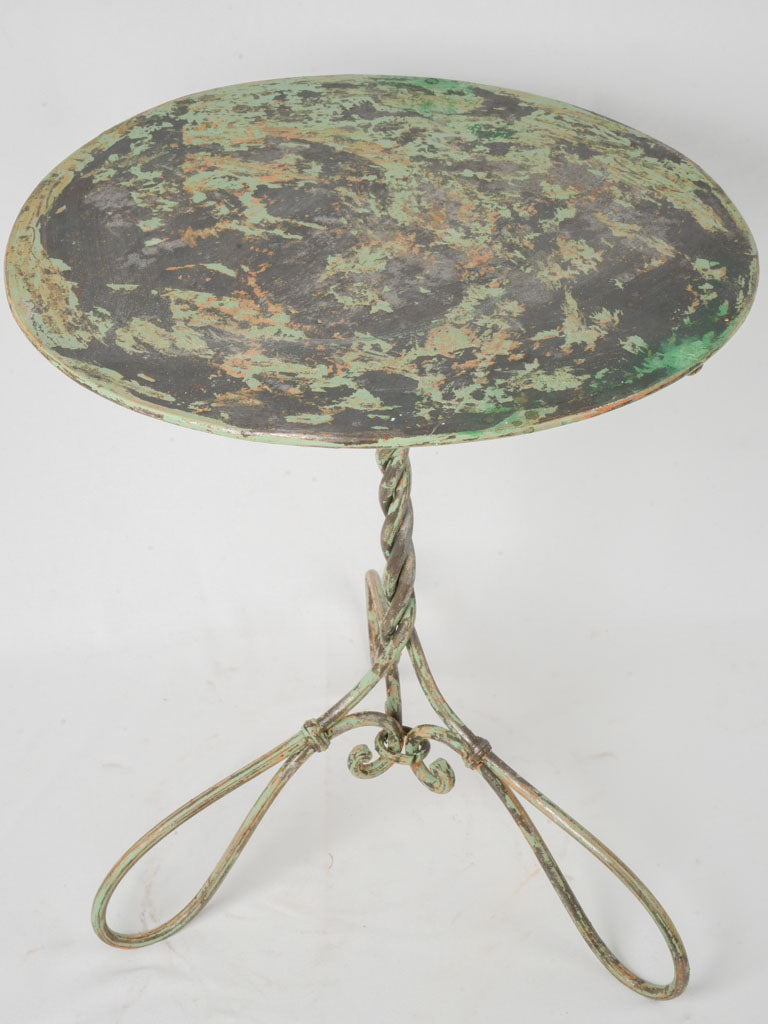Charming 19th century iron garden table