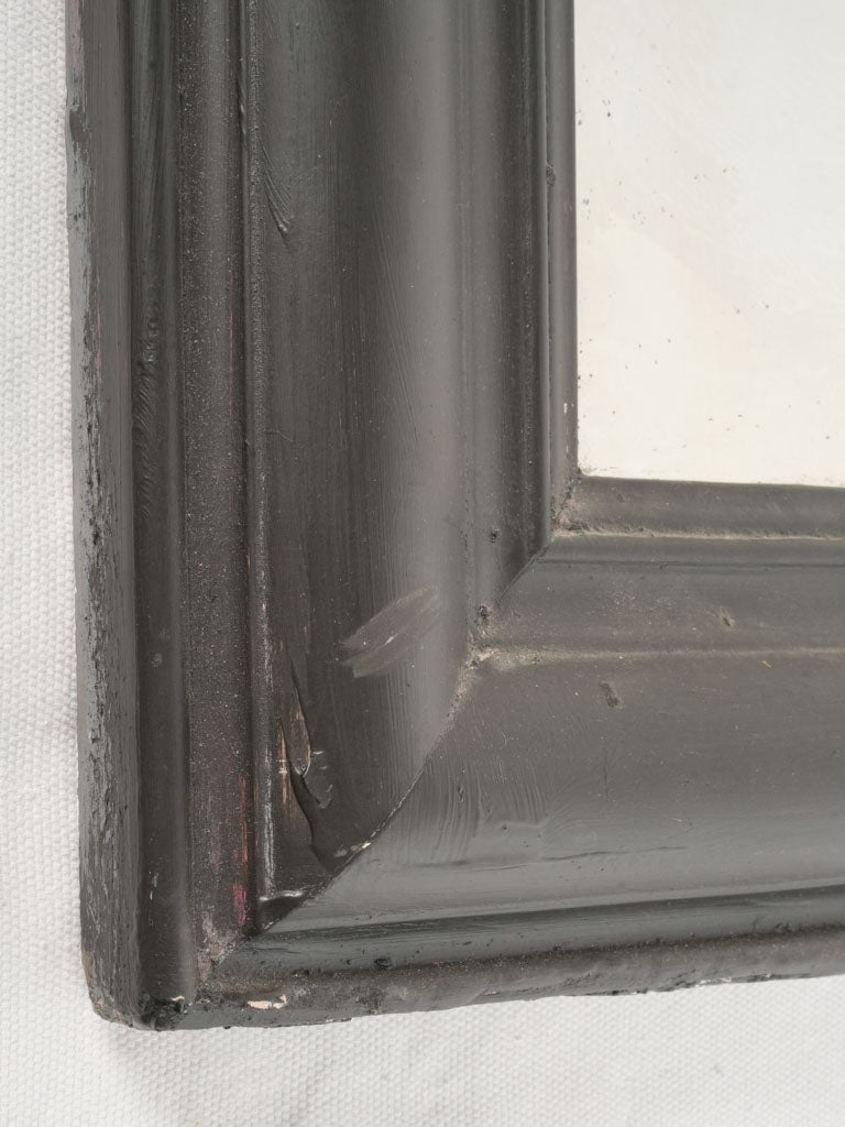 Refined vintage mahogany framed mirror