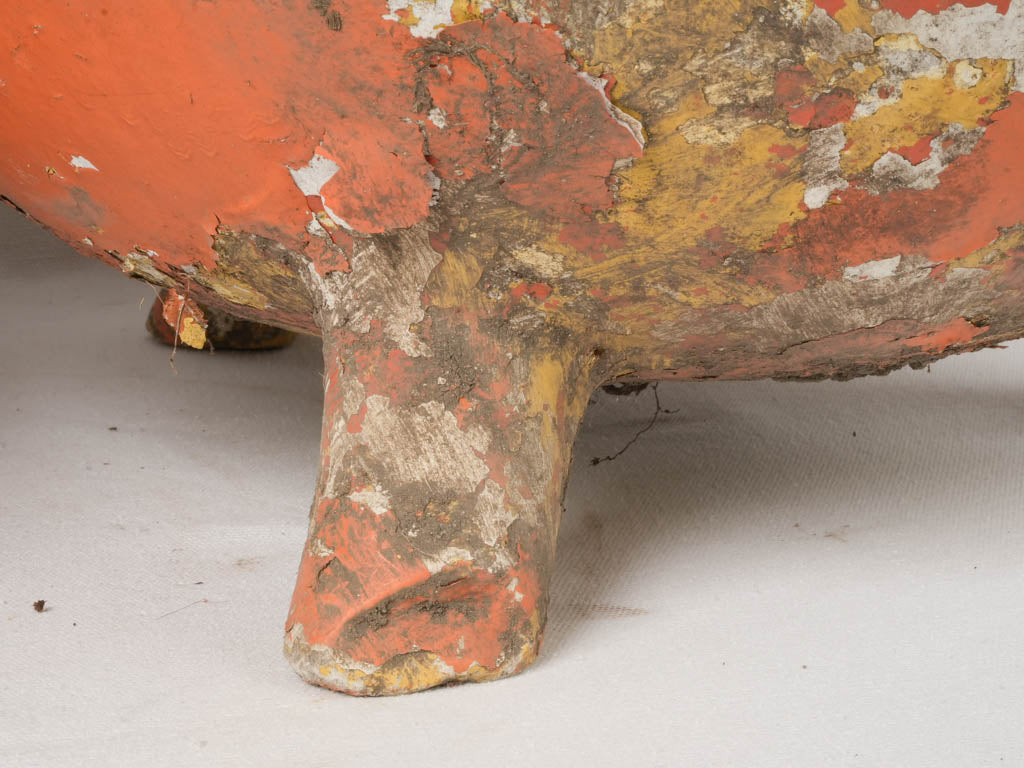 Swiss vintage industrial garden vessels