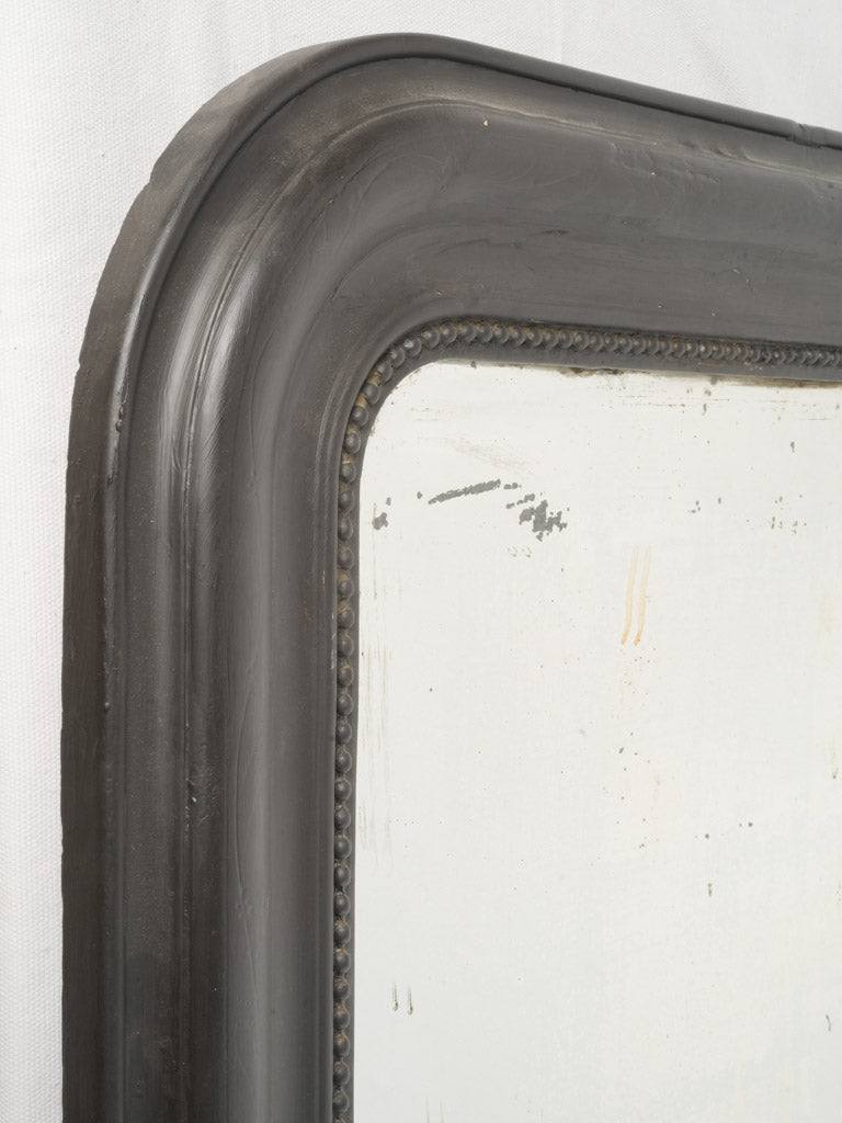 Classic mahogany and walnut mirror