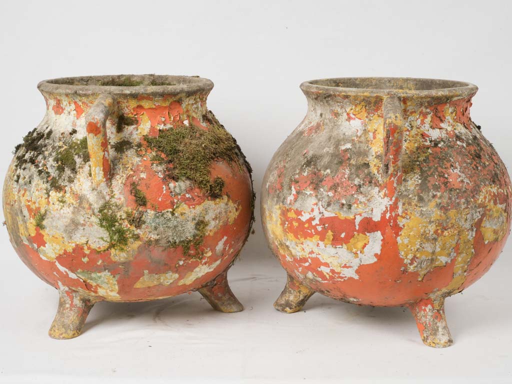 Aesthetic Willy Guhl industrial planters