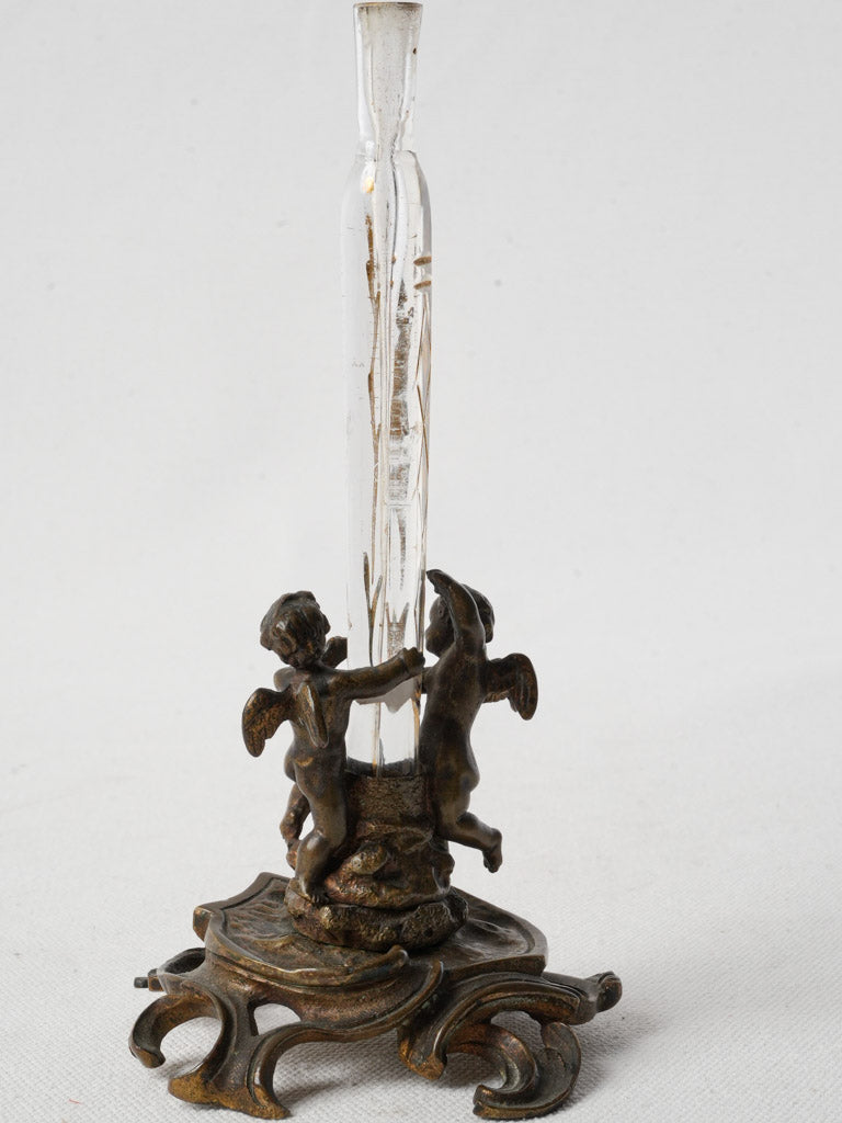 Detailed gilded bronze flacon mount  