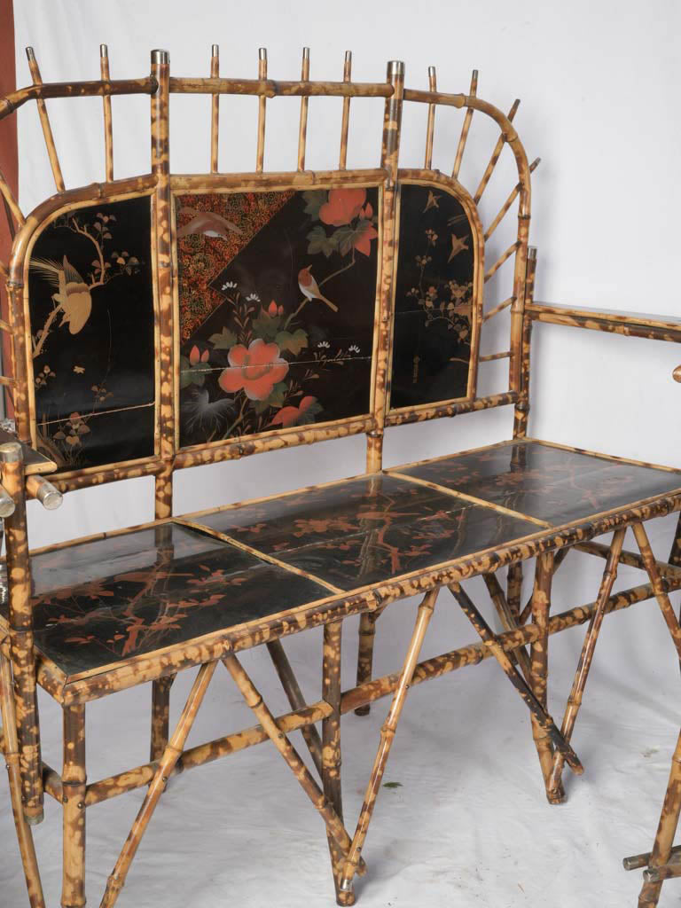 Intricate gilded lacquer table