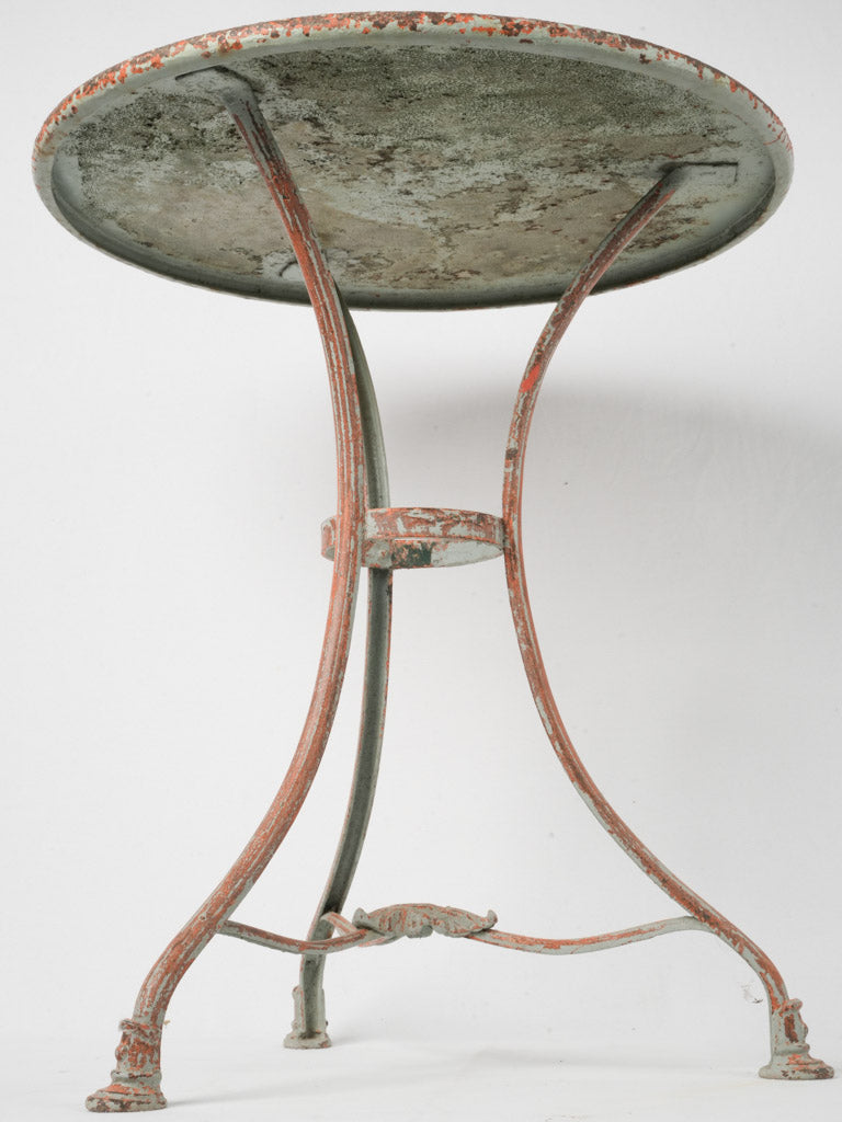 Vintage, French, distressed garden table