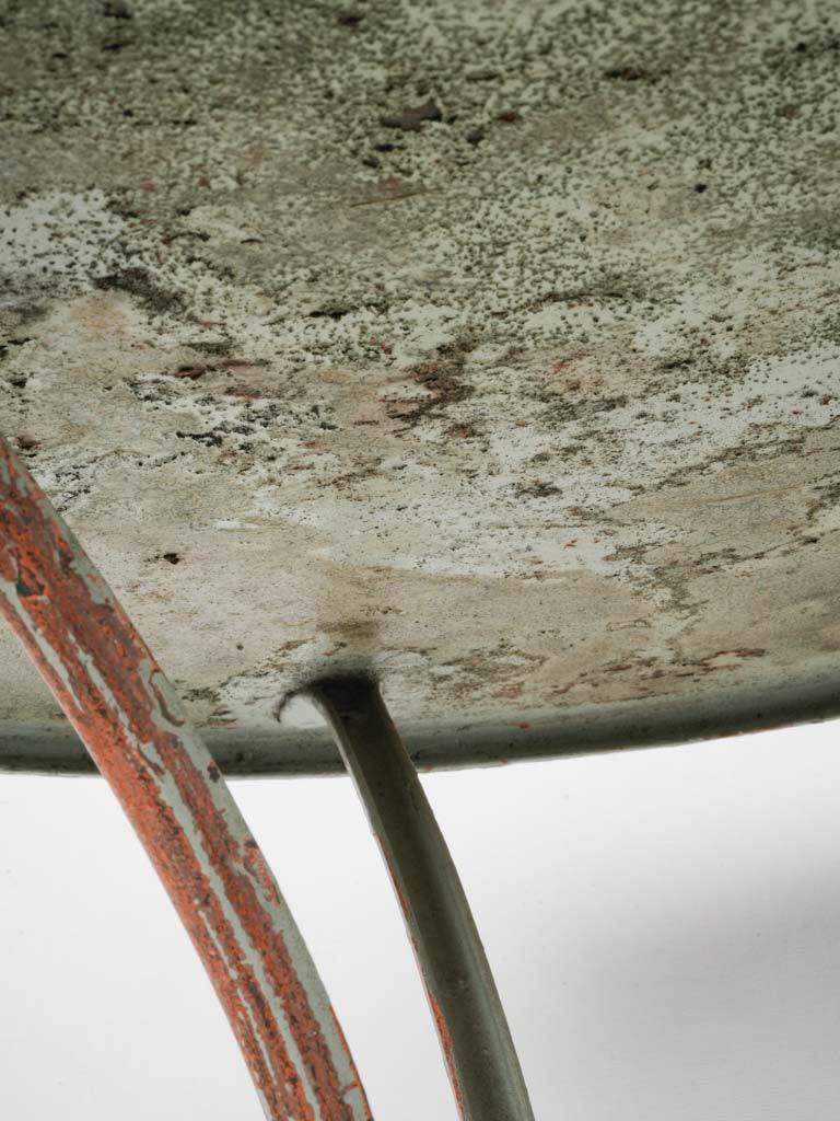 Classic, elegant, vintage iron garden table
