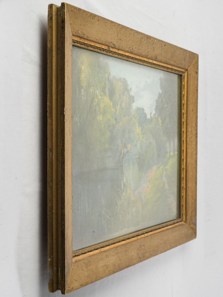 Serene sunlit greenery home adornment