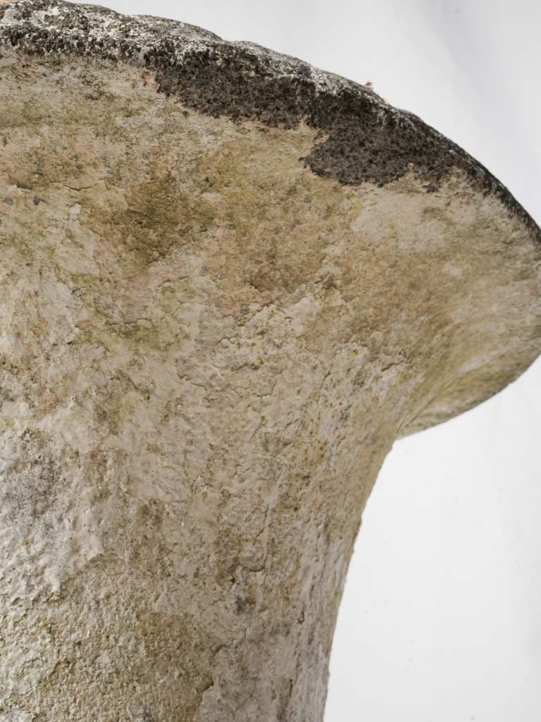 Textured vintage-style planter pot