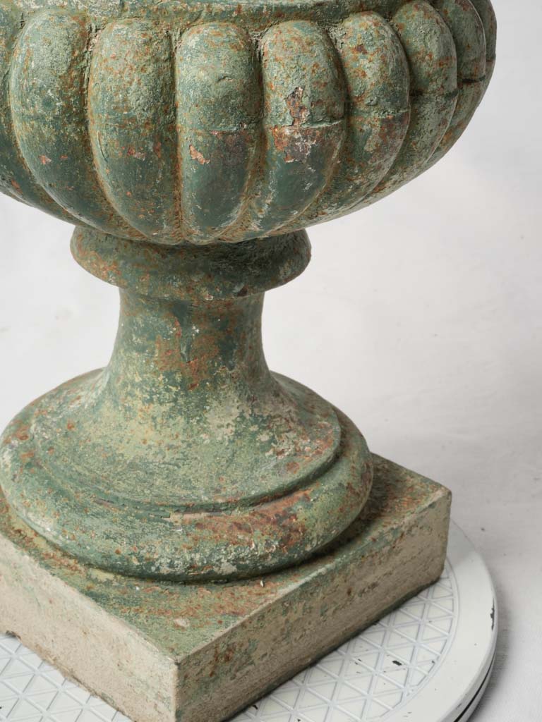 Refined detailing antique urn