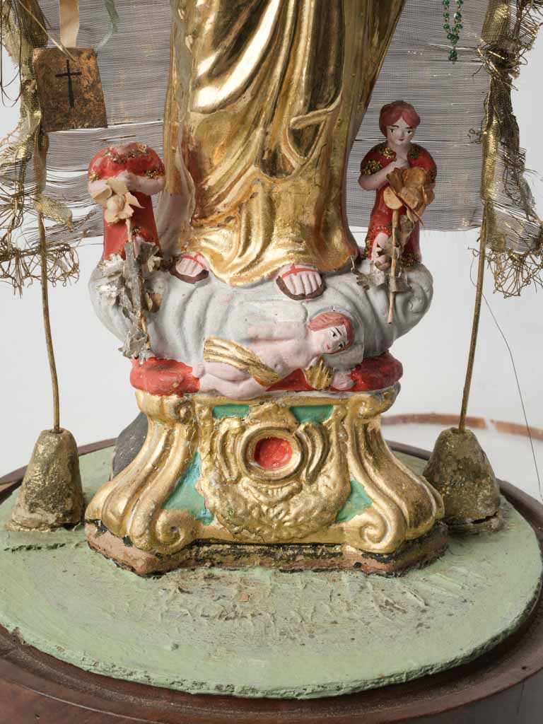 Detailed Cherub-Topped Cloud Base