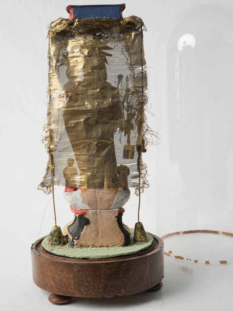 Richly Adorned Sacred Glass Display