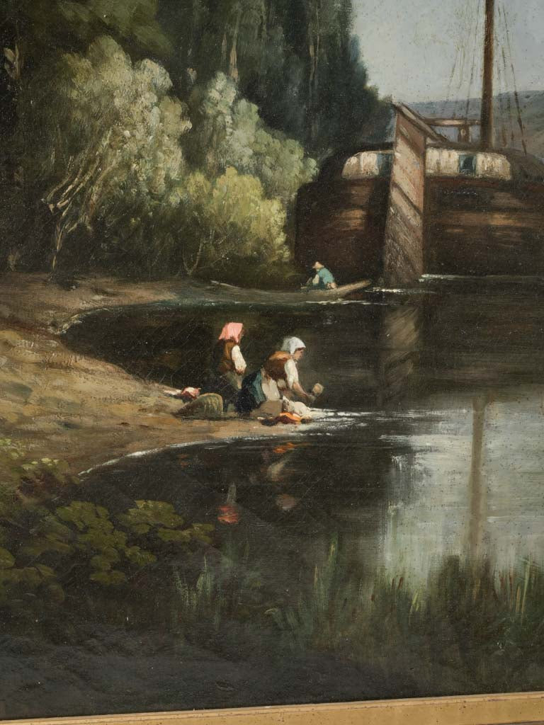 Historic tranquil nature depiction