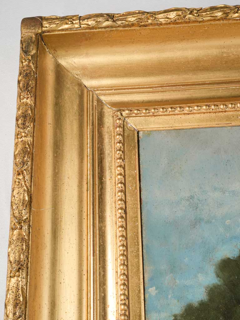 Detailed vibrant color landscape