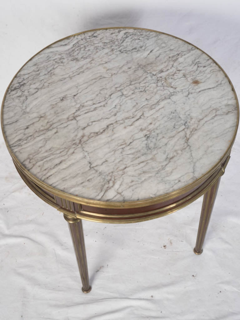 Architectural 19th-century bouillotte table