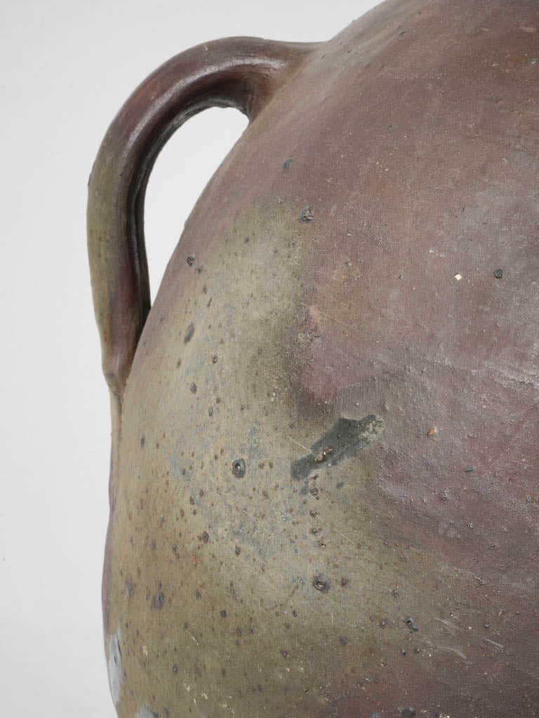 Green and Brown Terracotta Vinaigrier