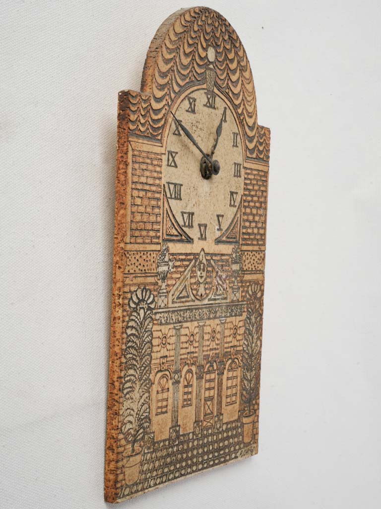 Textured surface ceramic timepiece