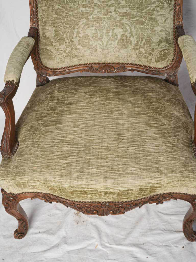 Decorative French floral chairs