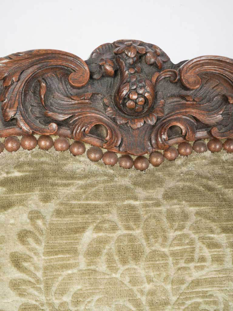 Classical French stylized armchairs