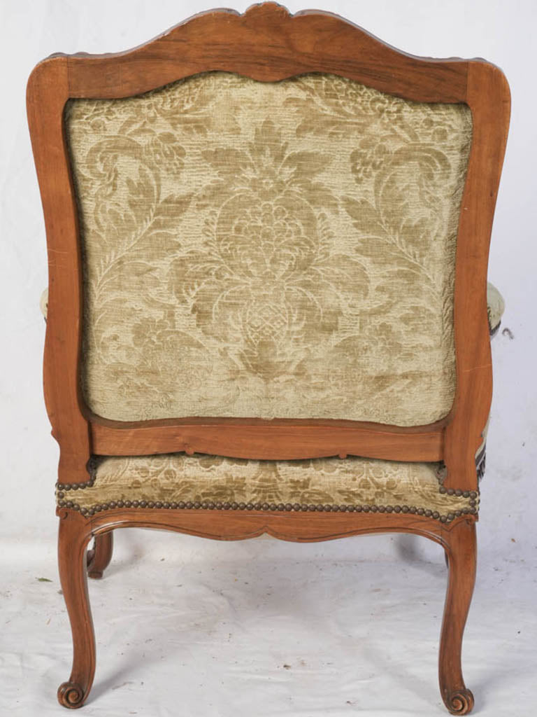 Vintage French cabriole leg chairs