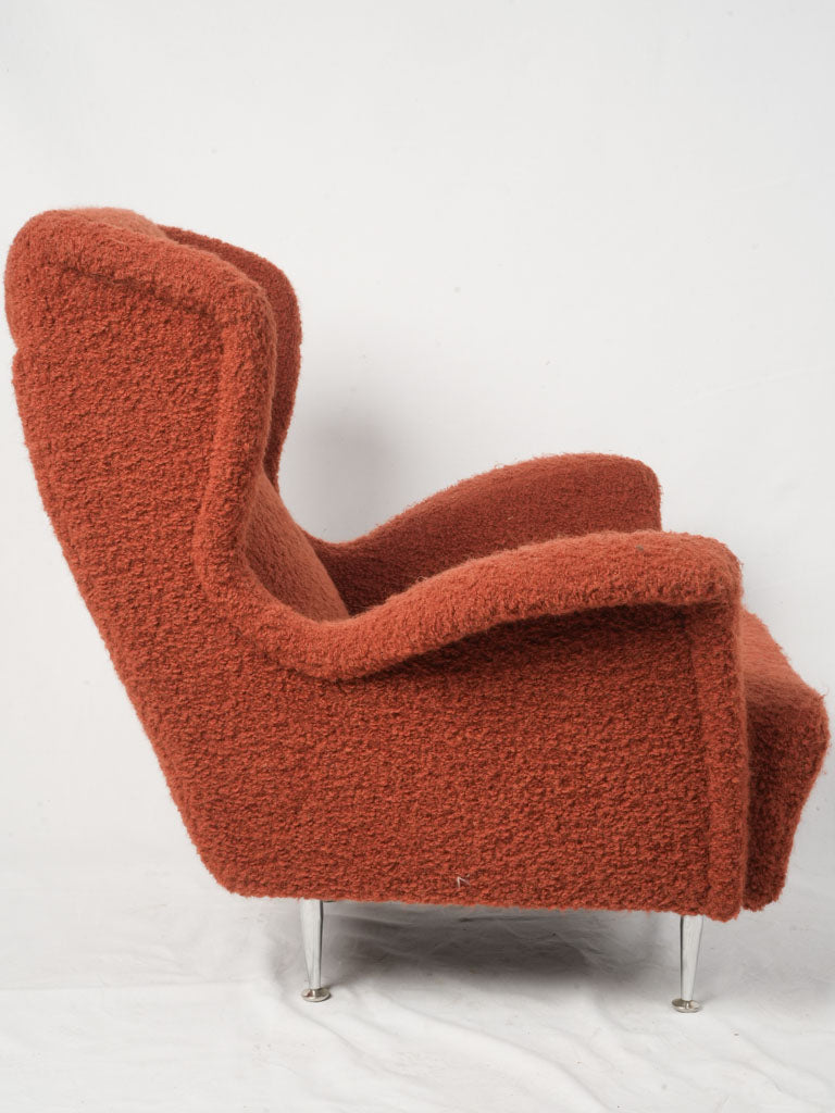 Mid-century retro glam armchair